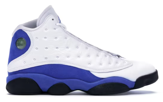 Jordan 13 Retro White Hyper Royal Black SZ 11 USED NO BOX