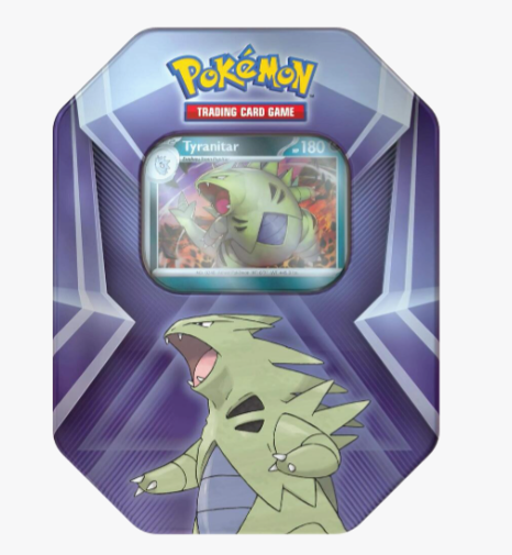 Pokémon Triple Whammy Tin Tyranitar
