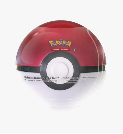 Pokemon - Poke Ball Tin (3 Packs Inside)