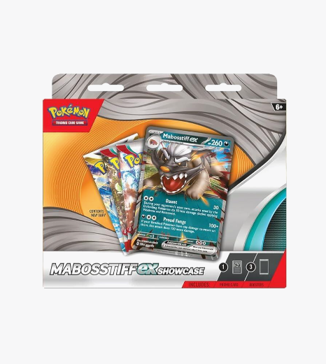Pokemon Mabosstiff ex Showcase Box