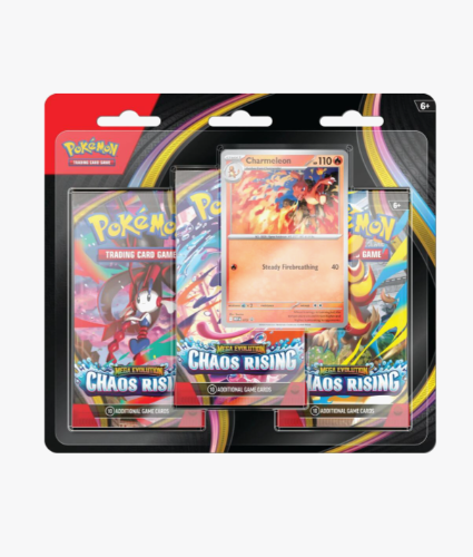 Pokémon Chaos Rising Charmeleon 3 Pack Blister