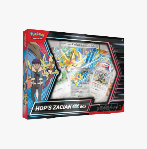 Pokémon Hop's Zacian ex Box