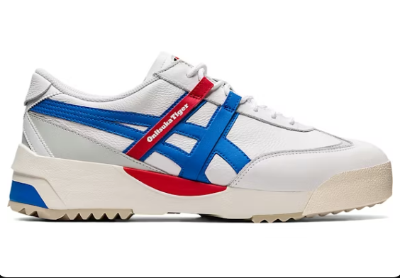 Onitsuka Tiger Delegation Ex White Electric Blue Sz 8.5