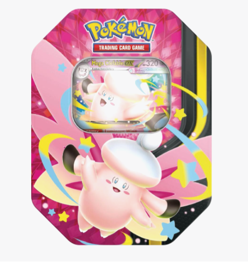 Mega Moonlit Tin [Mega Clefable ex] - Miscellaneous Cards