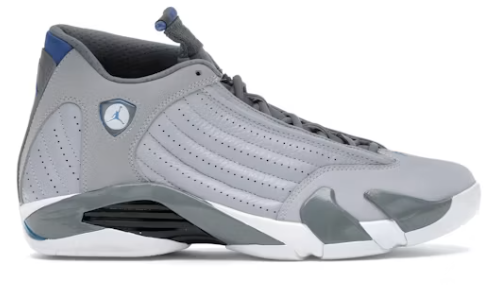 Jordan 14 Retro Wolf Grey Sz 15