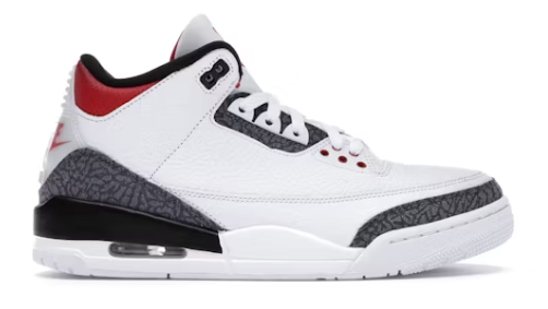 Jordan 3 Retro SE Fire Red Denim Sz 11.5