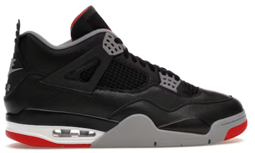 Jordan 4 Retro Bred Reimagined Sz 8