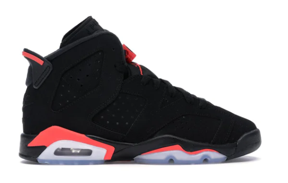 Jordan 6 Retro Black Infrared (2019) (GS) (SZ 5Y/REP BOX)