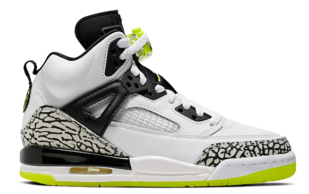 Jordan Spizike White Volt Black (GS) (SZ 4Y)