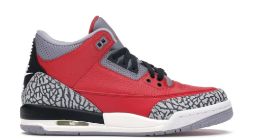 Jordan 3 Retro SE Fire Red (GS) (SZ 4Y)