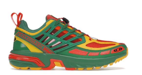 Salomon ACS PRO Advanced Kar L'Art de L'Automobile Lemon Cherry Tomato (SZ 12.5)