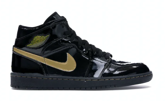 Jordan 1 Retro Black Metallic Gold (2003) (SZ 10.5)