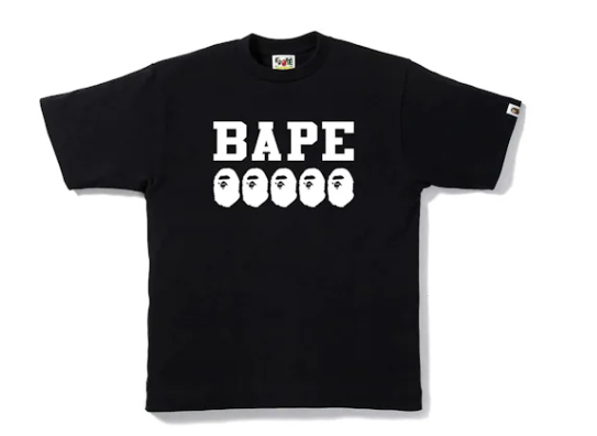 BAPE Go Skate Summer Tee Black SZ XXXL