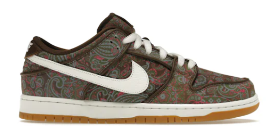 Nike SB Dunk Low Pro Paisley Brown (SZ 8.5 USED)