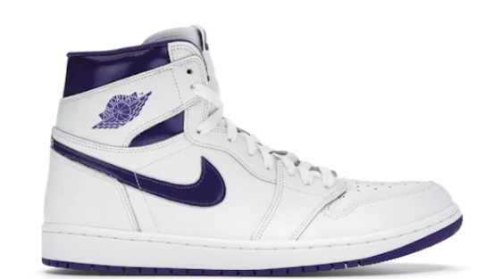 Jordan 1 Retro High Court Purple (Women's) (SZ 10.5)