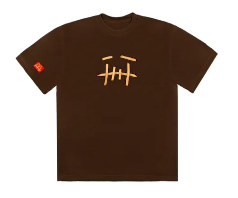 Travis Scott x McDonald's Fry II T-shirt Brown (SZ XL)