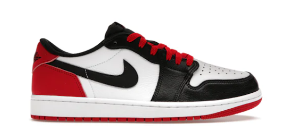 Jordan 1 Retro Low OG Black Toe (2023) (SZ 9.5)