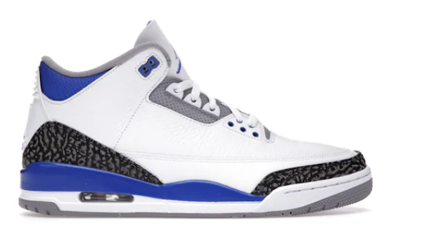 Jordan 3 Retro Racer Blue (SZ 9.5 USED)