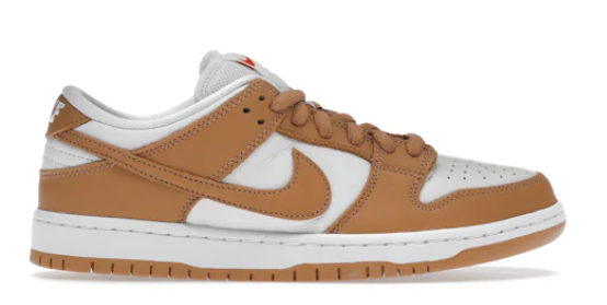 Nike SB Dunk Low Pro ISO Light Cognac (SZ 5 MISSING LID)