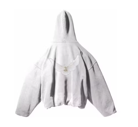 Yeezy Gap Engineered by Balenciaga Dove Hoodie White Sz Large