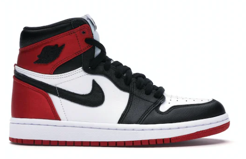 Jordan 1 Retro High Satin Black Toe (Women's) (SZ 11W/9.5M)