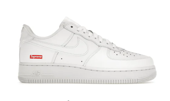 Nike Air Force 1 Low Supreme White (SZ 11.5 USED)