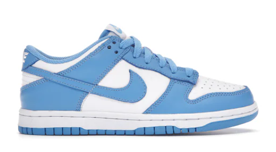 Nike Dunk Low UNC (GS) (SZ 5Y)