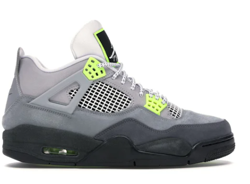 Jordan 4 Retro SE 95 Neon (SZ 9 USED)