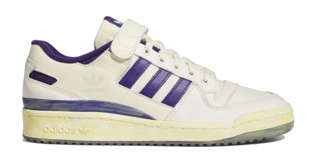 adidas Forum 84 Low AEC Vintage Pack White Purple (SZ 9 NO BOX)