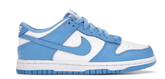 Nike Dunk Low UNC (GS) SZ 6.5Y