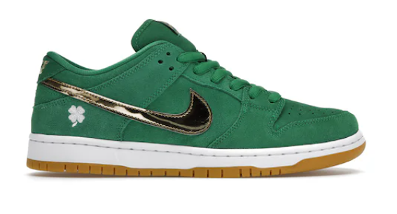 Nike SB Dunk Low Pro St. Patrick's Day (2022) SZ 10.5 USED