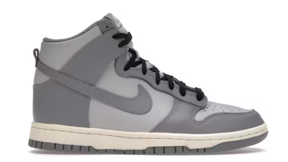 Nike Dunk High Grey Sail (Women's) SZ 9.5W/8M