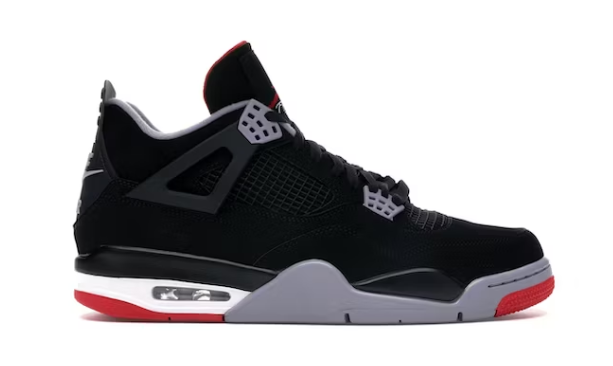 Jordan 4 Retro Bred (2019) SZ 8.5 USED