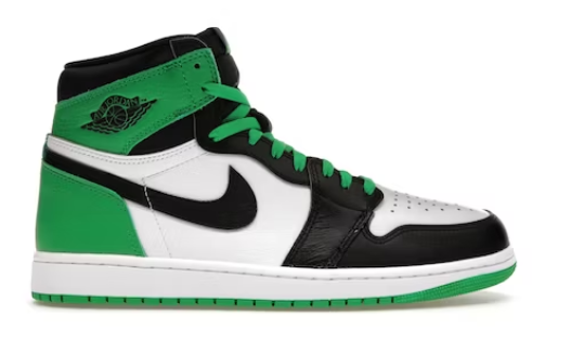 Jordan 1 Retro High OG Lucky Green SZ 9.5 USED