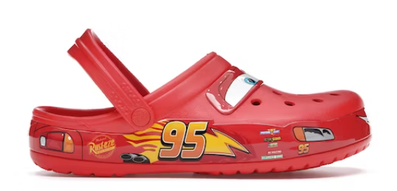 Crocs Classic Clog Lightning McQueen SZ 9