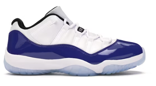 Jordan 11 Retro Low White Concord (Women's) SZ 7W/5.5M USED