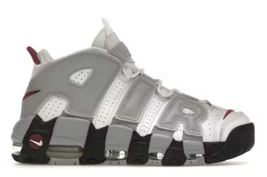 Nike Air More Uptempo Rosewood Wolf Grey (Women's) SZ 11.5W/10M USED NO BOX