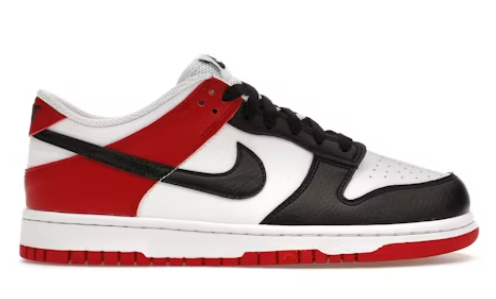 Nike Dunk Low Black Toe (GS) SZ 7Y MISSING LID