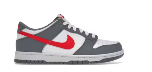 Nike Dunk Low Next Nature Smoke Grey Light Crimson (GS) 5Y