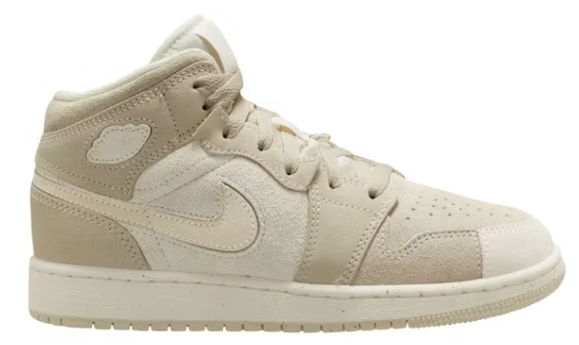 Jordan 1 Mid SE Craft Pale Ivory (GS) SZ 7Y