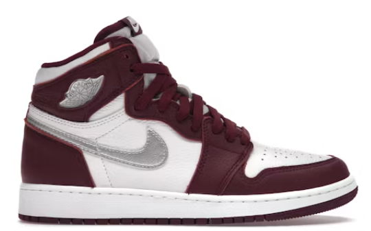 Jordan 1 Retro High OG Bordeaux (GS) SZ 6Y MISSING LID