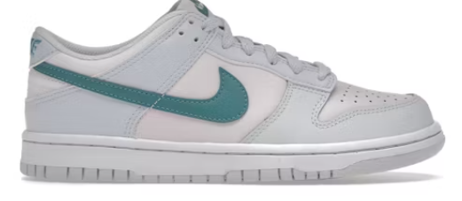 Nike Dunk Low Mineral Teal (GS) SZ 6Y MISSING LID