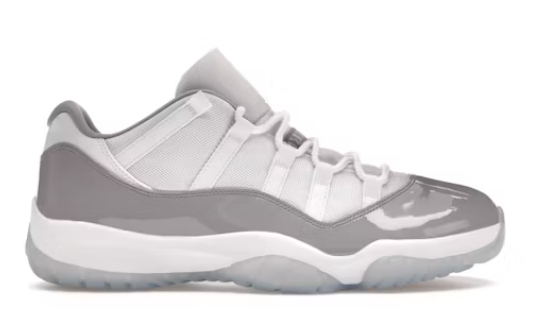 Jordan 11 Retro Low Cement Grey SZ 8.5