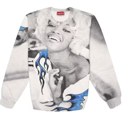 Supreme Naomi Crewneck Black SZ L USED