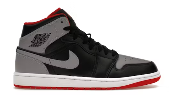 Jordan 1 Mid Bred Shadow SZ 12 MISSING LID