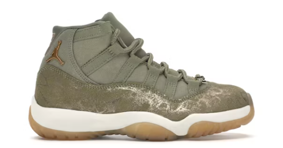 Jordan 11 Retro Neutral Olive (Women's) SZ 7.5W/6M MISSING LID