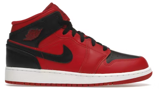 Jordan 1 Mid Reverse Bred (2021) (GS) SZ 4.5Y