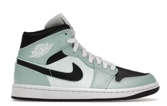 Jordan 1 Mid Aqua Blue Tint (Women's) SZ 9W/7.5M