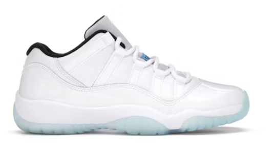 Jordan 11 Retro Low Legend Blue (GS) SZ 6Y USED