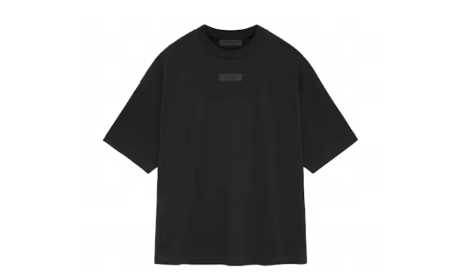 Fear of God Essentials Core Collection S/S Tee Black Sz Large